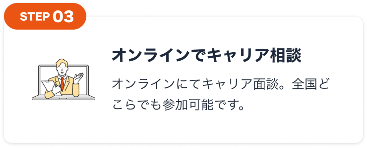 オンラインでキャリア相談